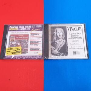 Vivaldi Sealed CD Rom Lot Four Seasons PC Laserlight Concerti Orchestra Bassoon